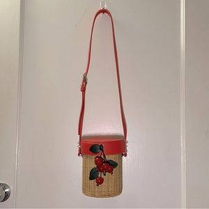 Kate Spade Picnic Wicker Crossbody